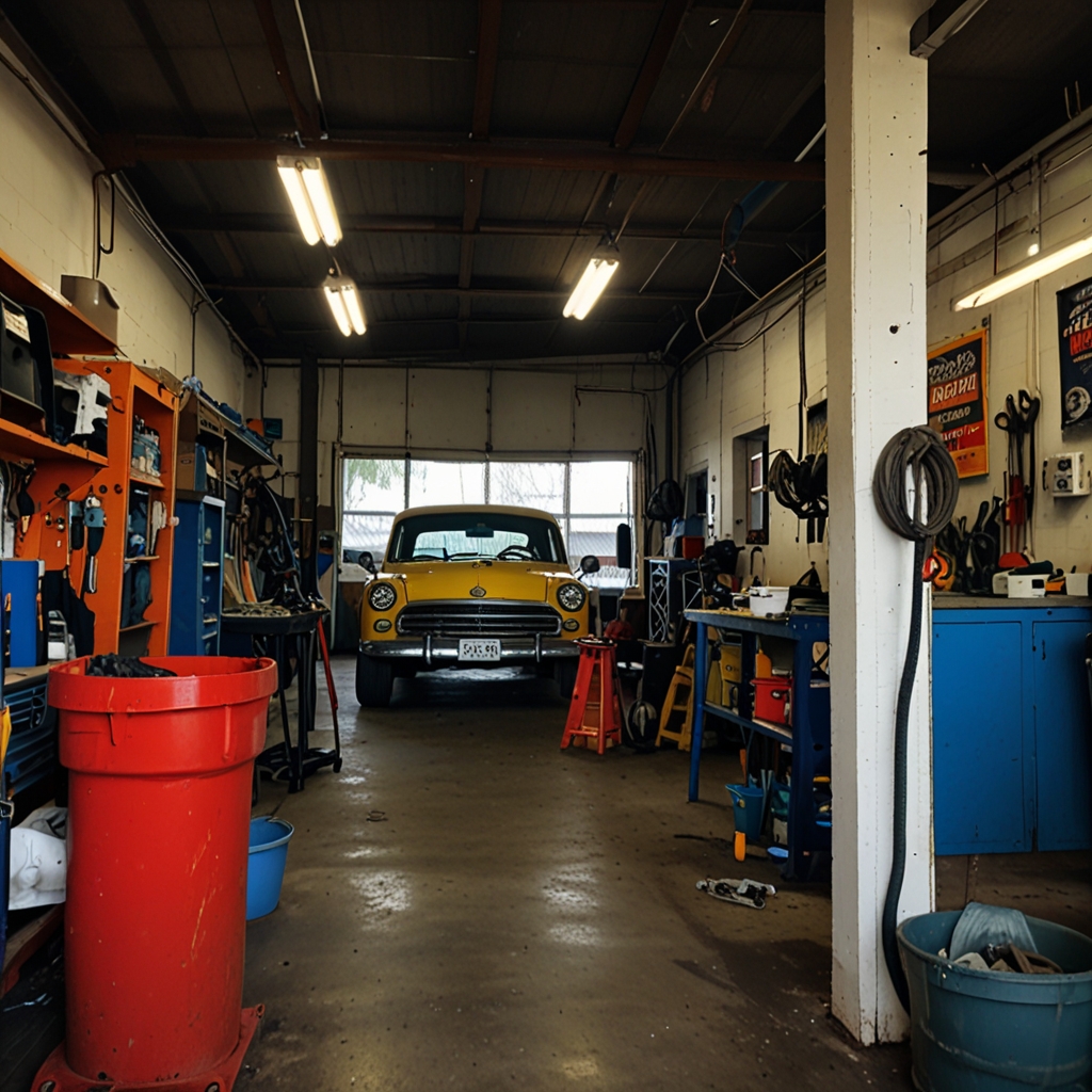 Auto repair professional in Williamson fixes alignment