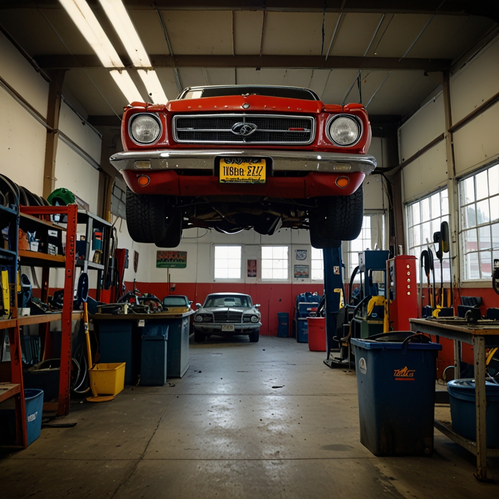 Wyoming mechanic maintains cars