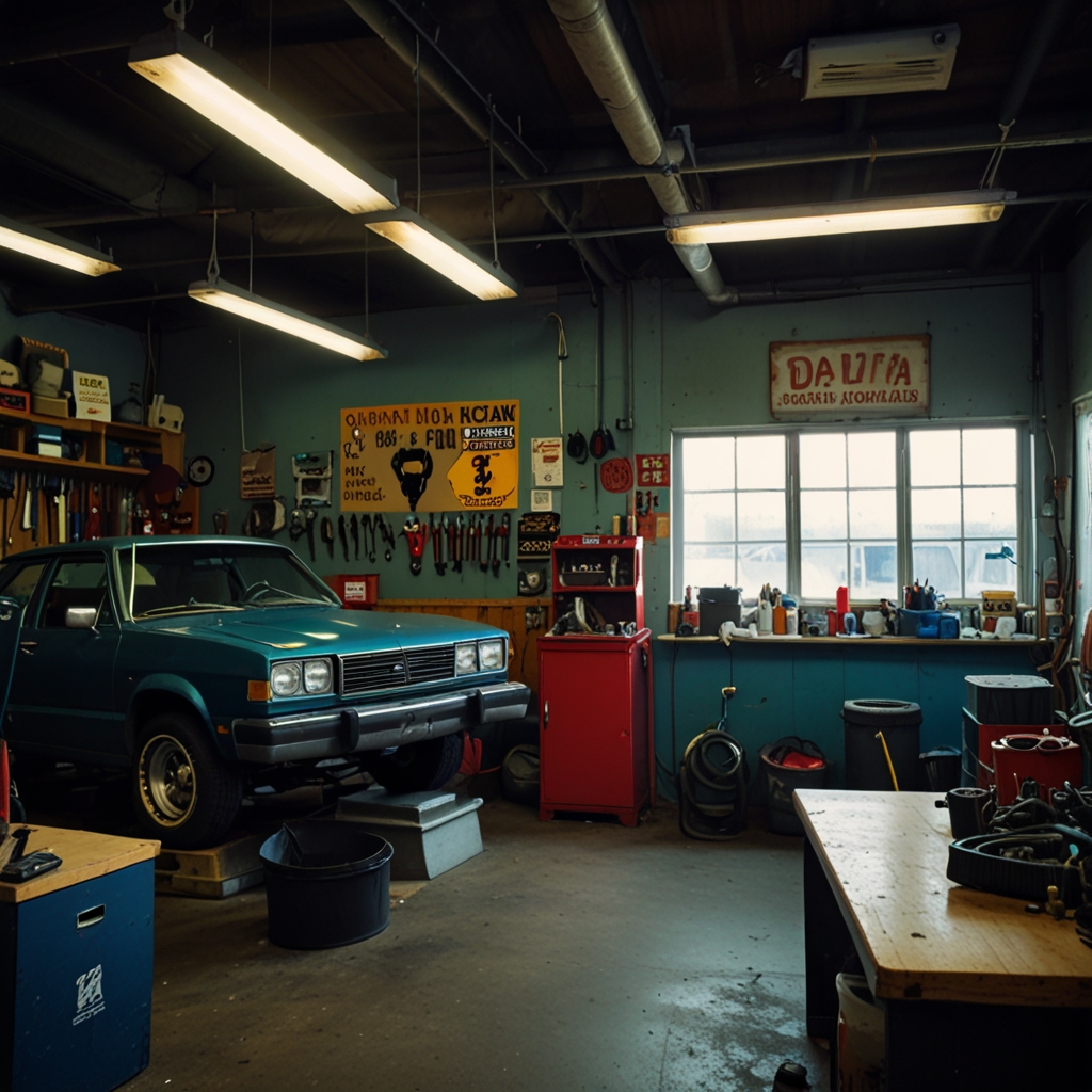 Auto repair professional in Keyser fixes engines