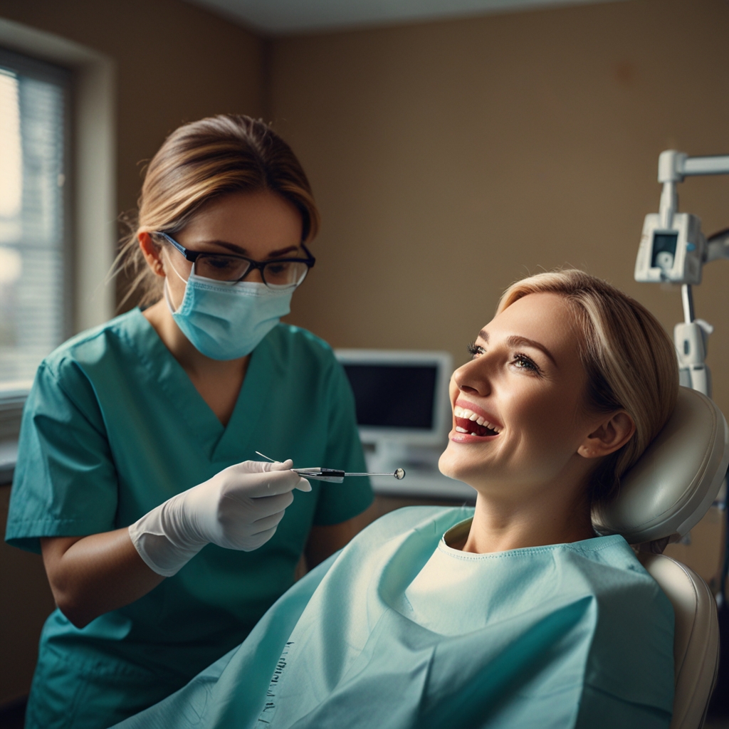 Fremont dentist prepares sterilization area with precise attention