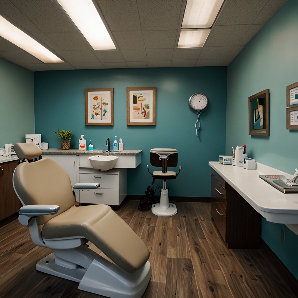 Expert Pearland dental team arranges sterilization area efficiently