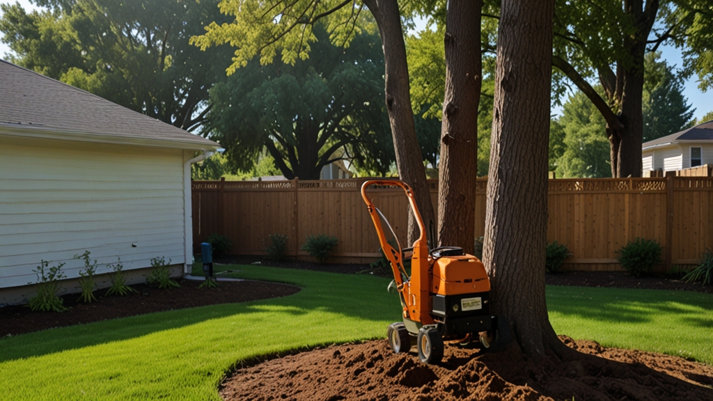Tree canopy thinning allows Lancaster sunlight