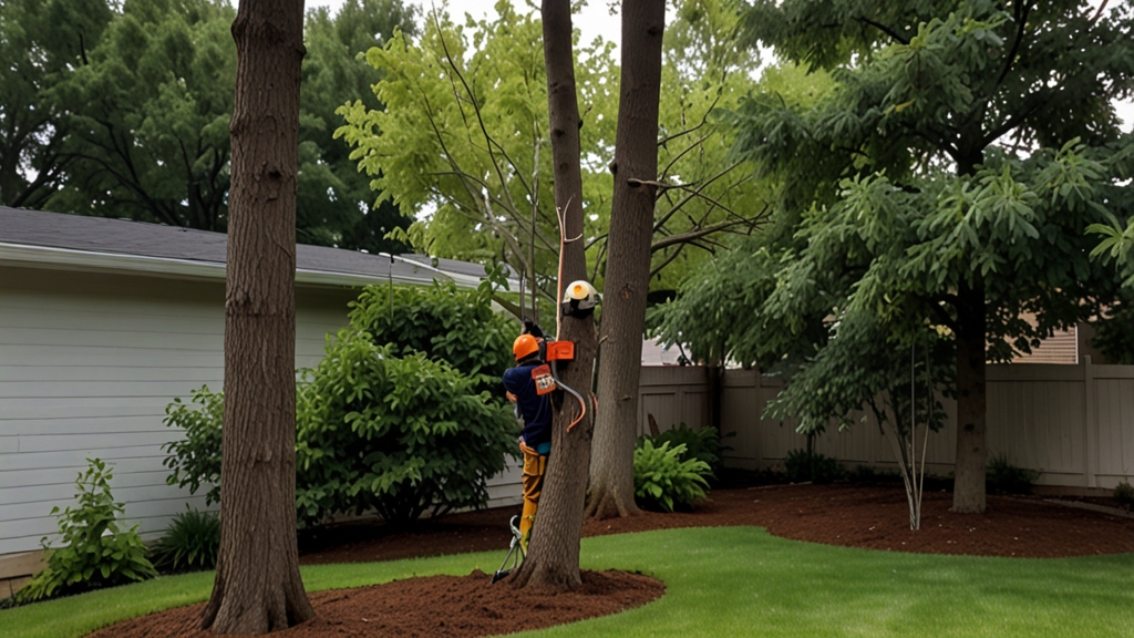 Tree storm pruning protects Mcalester properties